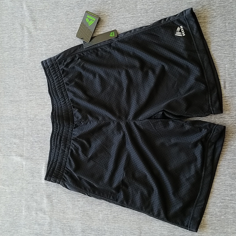 RBX Mens Athletic Shorts with Mesh Covering SZ Large